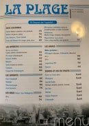 Menu La plage - Les boissons