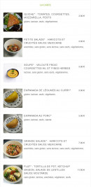 Menu Ma Pause Bio - La carte