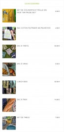 Menu Ma Pause Bio - Les accessoires
