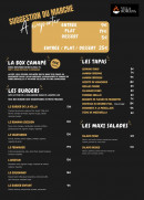 Menu Villa Romana - La carte à emporter