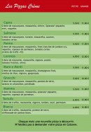 Carte et menu de Casa di Carlotta à La Salvetat Saint Gilles — les pizzas base crème