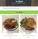Menu Le Mat-Bar - Viandes