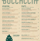 Menu Boccaccia - A partager et plats