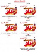 Menu CFC - Les menus familly