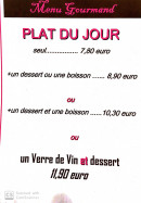 Menu CVS26 - Le menu gourmand