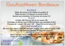 Menu Goukazmwen - Les entrées, plats,...