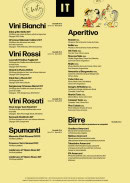 Menu IT - Italian Trattoria - Les vins