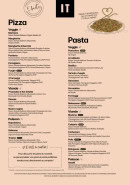 Menu IT - Italian Trattoria - Les pizzas et pasta