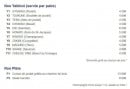 Menu Jin - Les Yakitoris et Plats