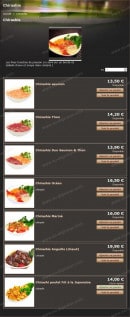 Menu Konnichiwa - Les Chirashis
