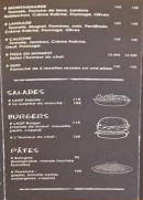 Carte et menu de L’atelier du pizzaiolo « LADP à Bordeaux — Les salades, burgers et pates