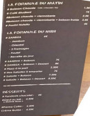 Carte et menu de L’atelier du pizzaiolo « LADP à Bordeaux — Les formules et desserts