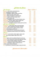 Menu La Pizz - Les pizzas