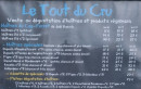 Carte et menu de Le Tout Du Cru à Bordeaux — Les huitres