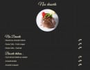 Menu Litalia - Les desserts
