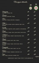 Menu Litalia - Les pizzas