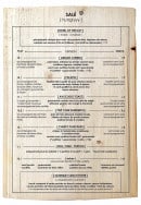 Menu Personne n'est Parfait - menu salé