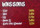 Menu Taco Box - Les boissons