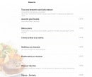 Menu L'Absolu - Desserts