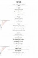Menu L'Absolu -  Menu iris suite 