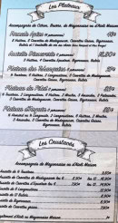 Carte et menu de La Maison Fraiche à Lanton — Les plateaux et crustacés