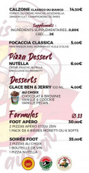 Menu Le Four à Bois de Taussat - Les desserts et formules,....