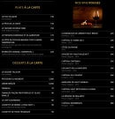 Carte et menu de Club House Tchanque à Villenave d'Ornon — Les plats, desserts et vins rouges