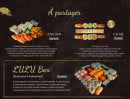 Carte et menu de Sushi Lu à Saint Medard en Jalles — A partager