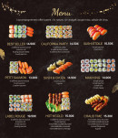 Carte et menu de Sushi Lu à Saint Medard en Jalles — Les menus