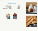 Menu Illico Presto Pizza - les desserts