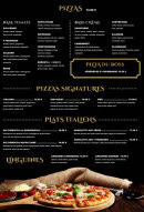 Menu Le Before Bordelais - Les pizzas, pizzas signatures et plats italiens,...