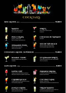 Menu Le Before Bordelais - Les cocktails