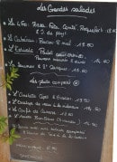 Carte et menu de Au Plaisir Gourmand à Sainte Foy la Grande — Exemple de menu
