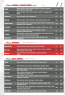 Carte et menu de Come in Italia à Sainte Foy la Grande — Les pizzas suite