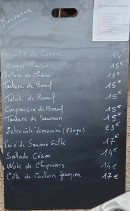 Carte et menu de Comptoir Des Sports à Sainte Foy la Grande — L'ardoise