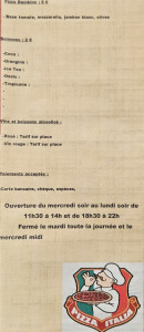 Carte et menu de La Casa Napolitana à Saint Medard de Guizieres — Les boissons, vins, ...