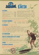 Menu Surf Café - Les tapas, es burgers ...
