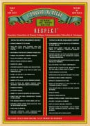 Menu L'Envers du Décor - Charte qualite