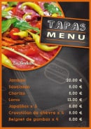 Menu La bonheur - Menu tapas