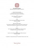 Menu Logis de la Cadène - Menu signature