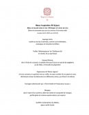 Menu Logis de la Cadène - Menu spécial suite