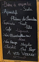 Menu Orge Et Houblon - Les bières suites