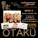 Menu Otaku Ryori - Le menu à 9.50€