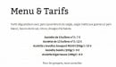 Carte et menu de Dégustation by Cayouckette à Gujan Mestras — Menu et tarifs