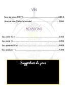 Carte et menu de La Baraque à Huîtres à Gujan Mestras — Vins et boissons