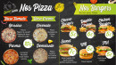 Menu Sweet Tacos - Menu pizza et burgers