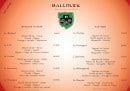 Menu Ballpark Pub - Burgers, tartines...