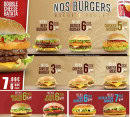 Menu Hfc - Les burgers