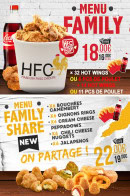 Menu Hfc - Les menus family et menus family share