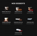 Menu Krousty Sabaïdi - Les desserts